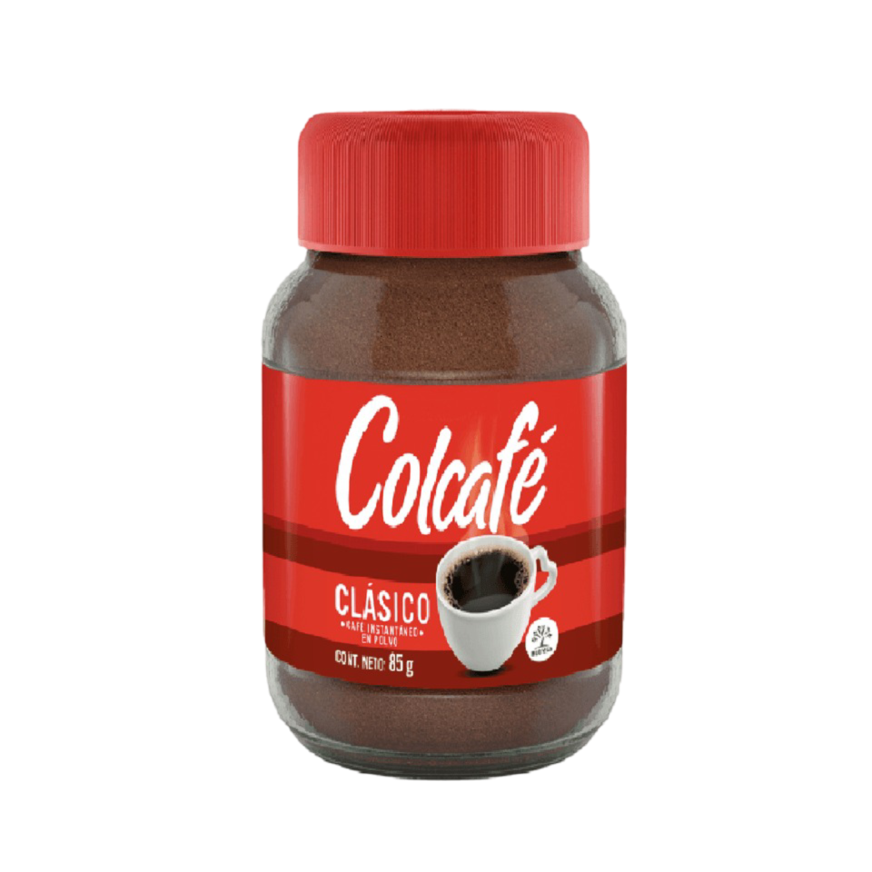 Café instantáneo frasco 85gr