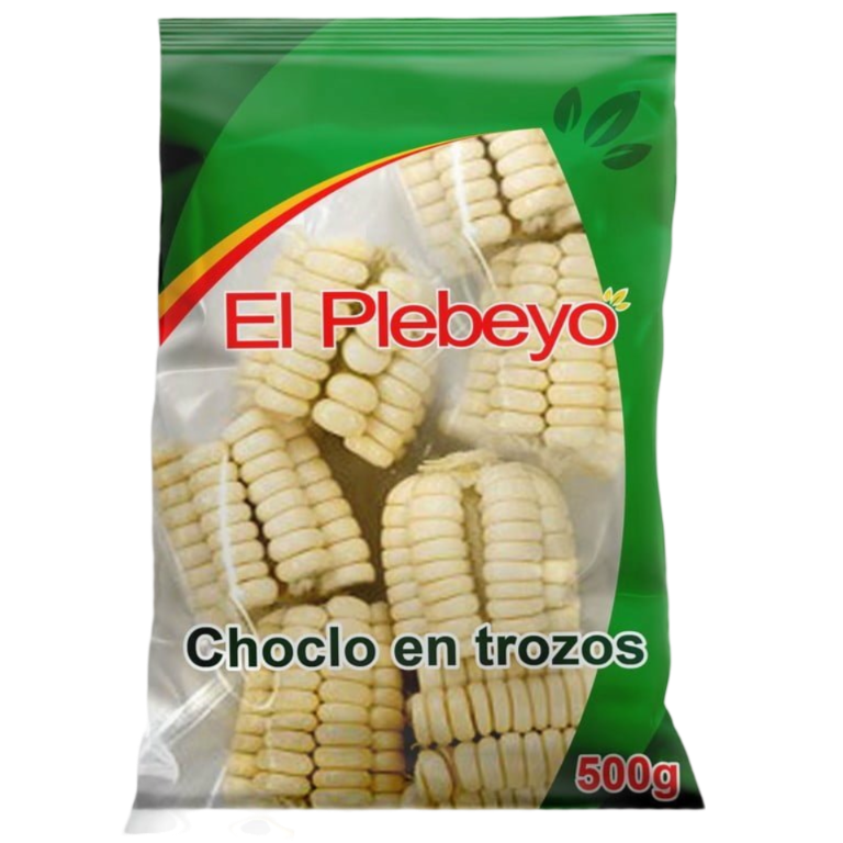 Plebeyo Congelado Choclo en Trozos