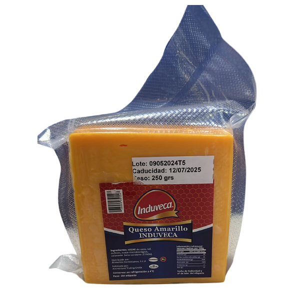 Queso amarillo Induveca