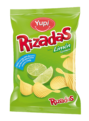 Rizadas Yupi de limón