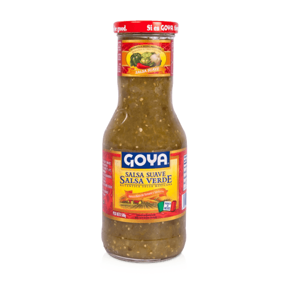 Salsa verde cristal Goya 500 gr.