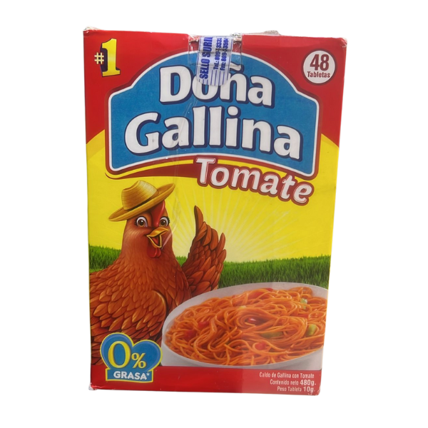 comprar Doña gallina tomate caja 48 tabletas